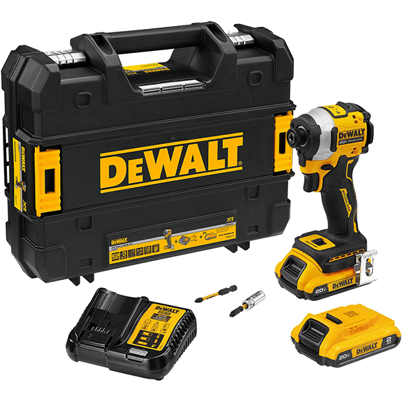 Dewalt DCF850D2A Cordless Brushless Impact Driver 1/4 Dewalt DCF850D2A Cordless Brushless Impact Driver 1/4